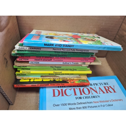 89 - Box of Vintage Ladybird Books etc