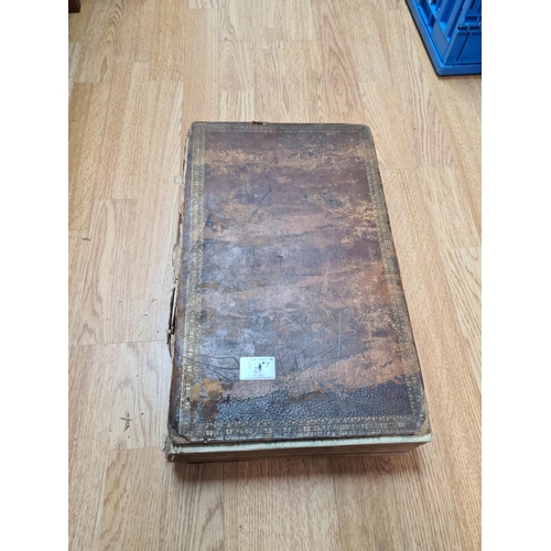 397 - Large Early 19th Century Family Bible with Engravings