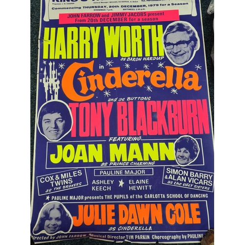 168 - 1970s Cinderella Theatre Poster