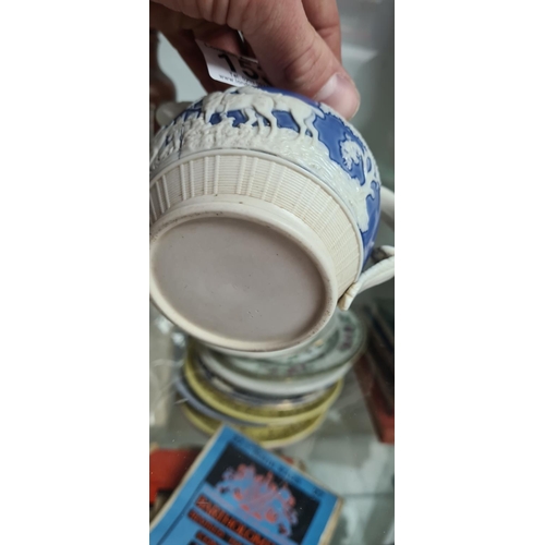 153 - Regency Hunt Scene Milk Pitcher