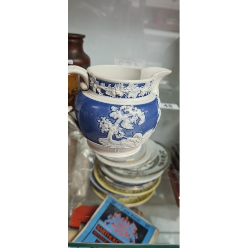 153 - Regency Hunt Scene Milk Pitcher