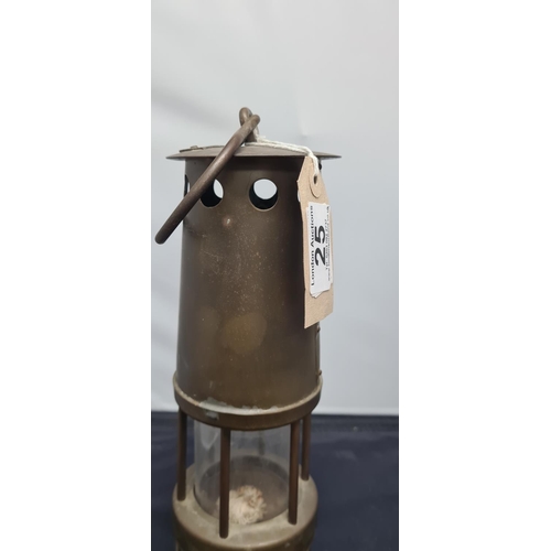 331 - Brass Mining Lamp