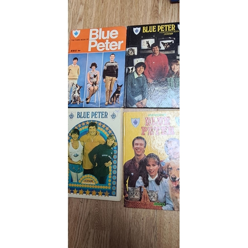 369 - Lot of Vintage Blue Peter Annuals