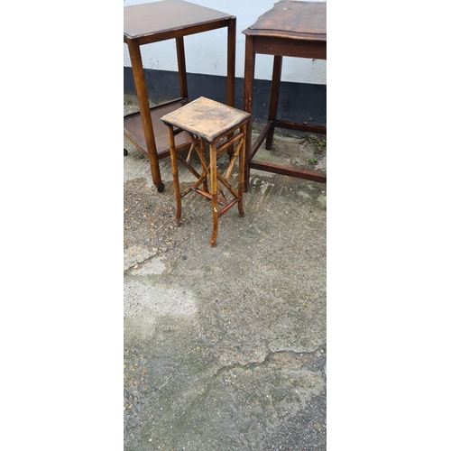 247 - Good Dealers Lot of Antique Furniture Including Victorian Furniture, Bamboo Lamp Table etc