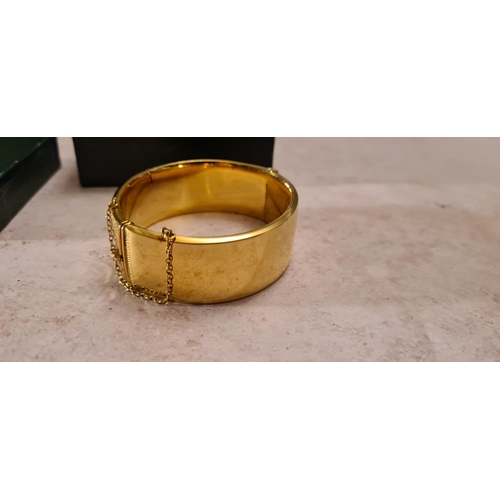 4 - Vintage James Walker Rolled Gold Bangle Weight: 52.1  g