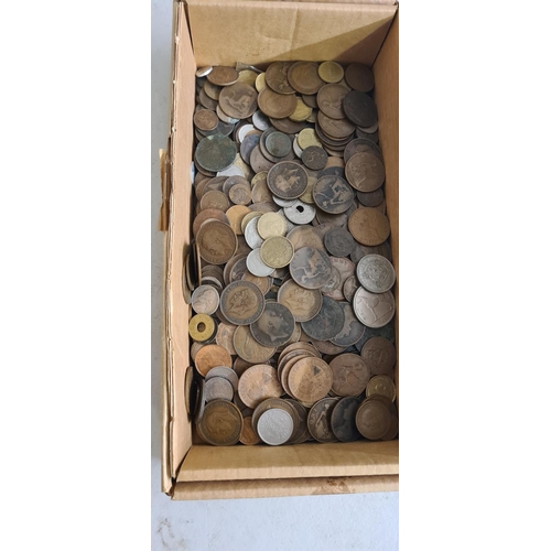 180 - Large Collection of Coins Victorian onwards   Weight:  3.8kg