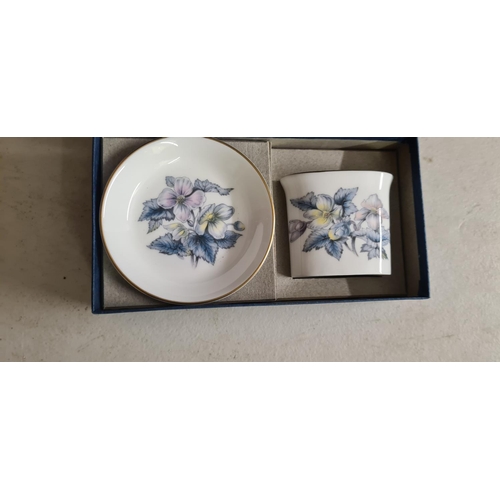 200 - New and Boxed Royal Worcester Bone China Set