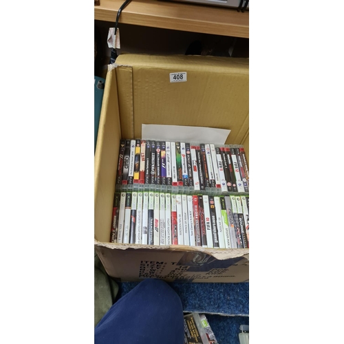 408 - Box of PS3 & XBOX 360 Games