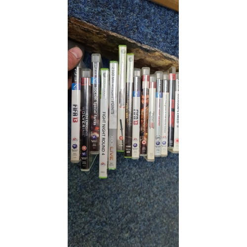 408 - Box of PS3 & XBOX 360 Games