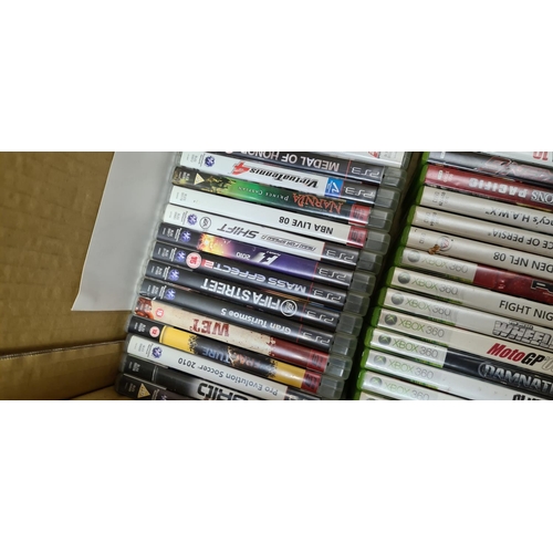 408 - Box of PS3 & XBOX 360 Games