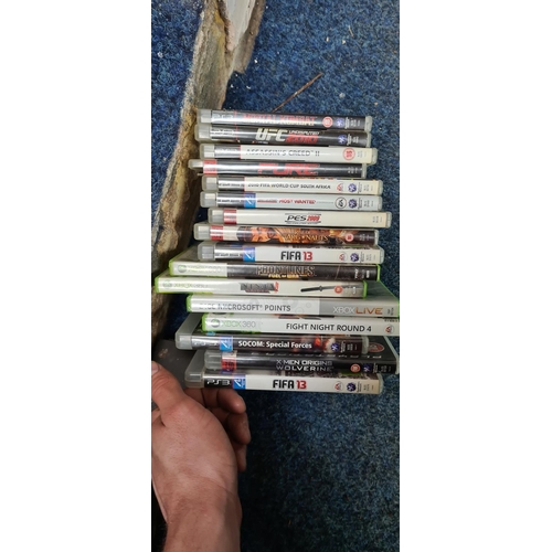 408 - Box of PS3 & XBOX 360 Games