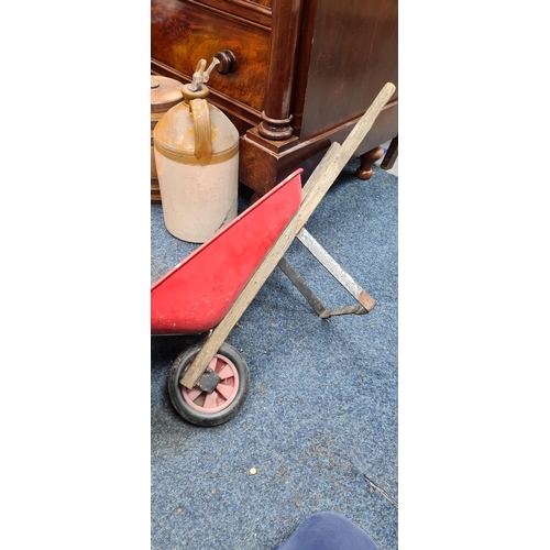 412 - Vintage Brio Wheelbarrow