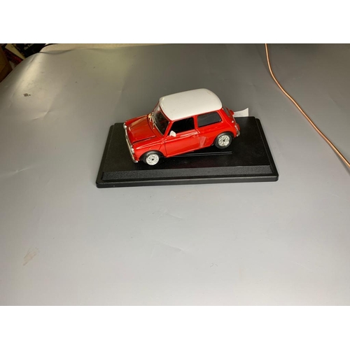 237 - Burago Mini Cooper Diecast Car