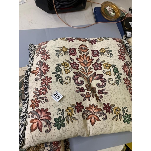 269 - 2 Vintage Cushions