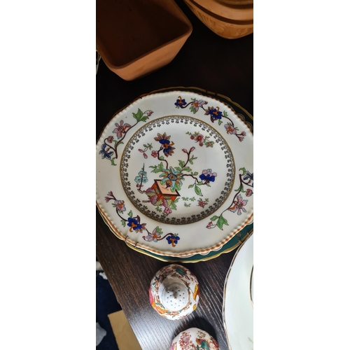 88 - Collection of Wall Plates Victorian Onwards  incl. Mortlocks, Devonware etc