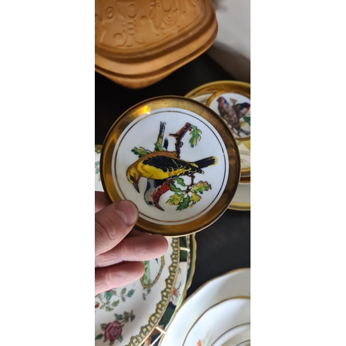 89 - Collection of Bird and Floral Themed Wall Plates incl. Goebel