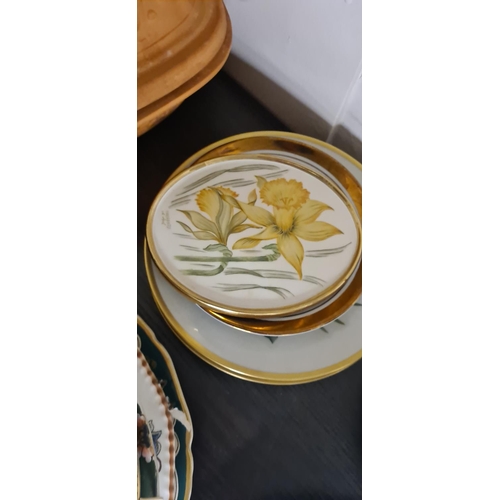 89 - Collection of Bird and Floral Themed Wall Plates incl. Goebel