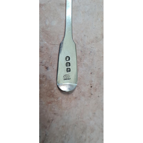 282 - Hallmarked Silver Spoon & a Hallmarked Silver Pendant