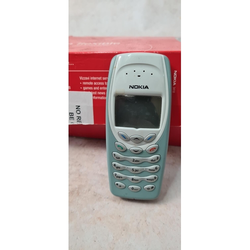 311 - Retro Nokia 3310 Mobile Phone with Original Box etc