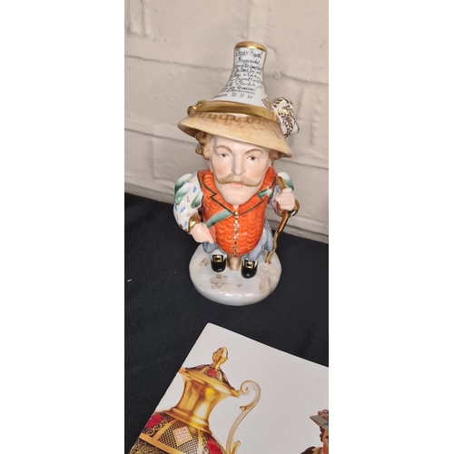 125 - Pair of Royal Crown Derby Mansion House Dwarfs by Joan Lee