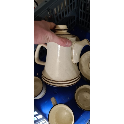 94 - Part Mid Century Denby Coffee Set