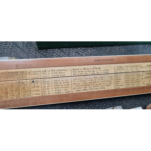 299 - Good Lot of Vintage Slide Rules, Engineering Rules etc