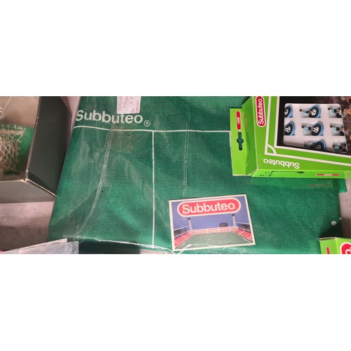 159 - Large Lot of Subbuteo to include: Celtic/Shamrock Rovers Team, Argentina Team, Scotland Team, Unused... 