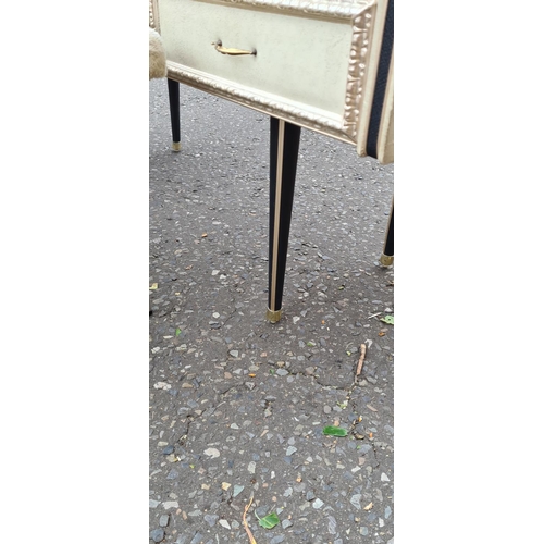 580 - 1950s Mid Century Umberto Mascagni Dressing Table with a Stool