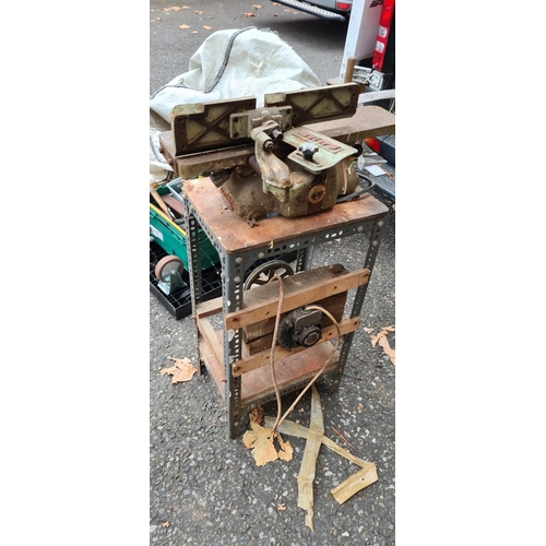 586 - Vintage Myford Planer on a Stand