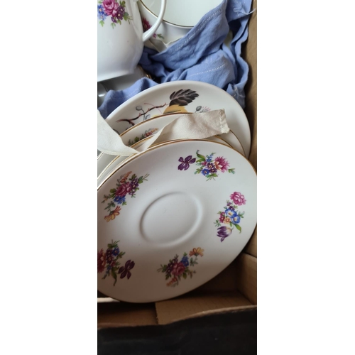 242 - Vintage Clare China Teaset