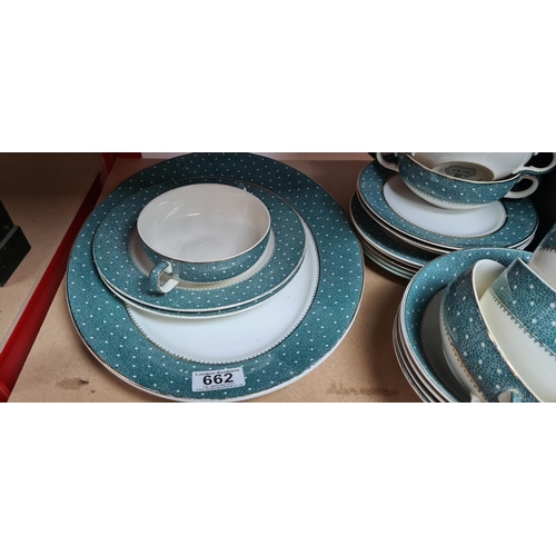 258 - 22 Piece Conway Ridgway China Tea Set