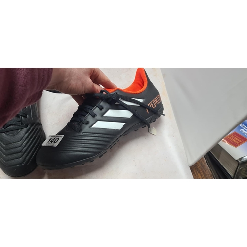 140 - Pair of Mens Adidas Predator Astroturf Size 8