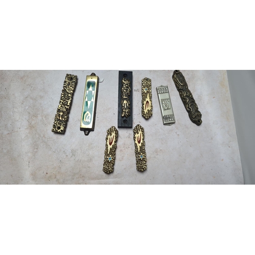 146 - Collection of Jewish Mezuzah's etc