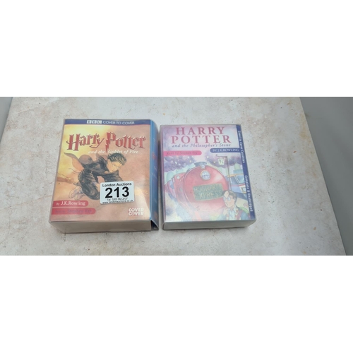 213 - 2 Vintage Harry Potter Audio Books