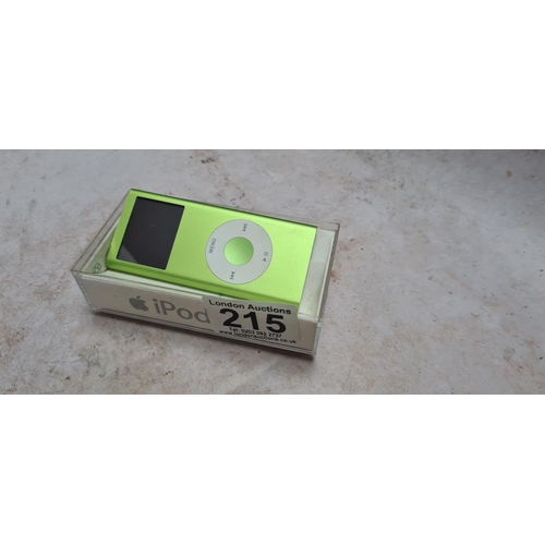 215 - Boxed Ipod Nano 4gb