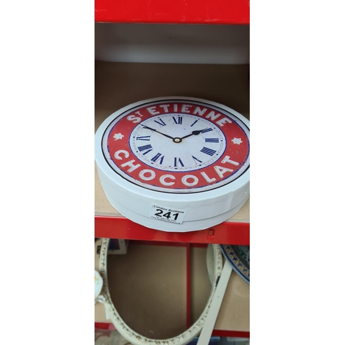 241 - Boxed French Clock