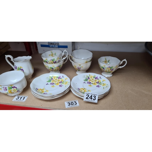 243 - 13 Piece Royal Albert Tea Set