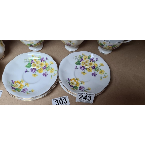 243 - 13 Piece Royal Albert Tea Set