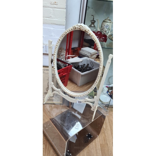 244 - Vintage French Style Mirror