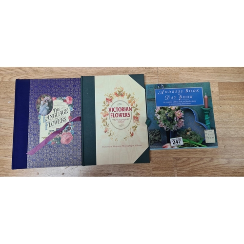 247 - 1 Penhaligon Scented Photo Album, 1 Other and an Address Book