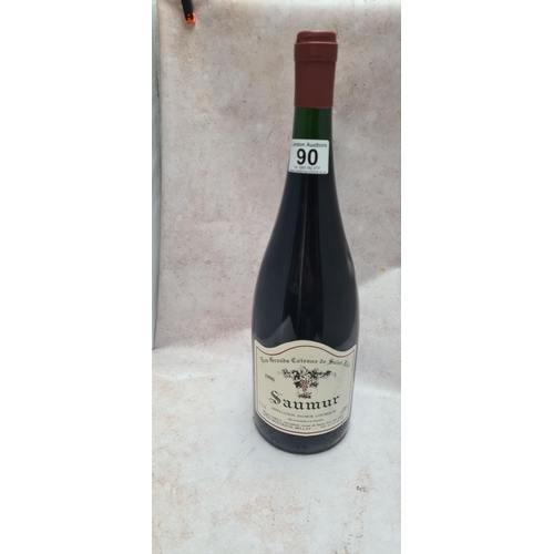 90 - 1990 Bottle of Les Grands Coteaux de Saint Eloi Saumur