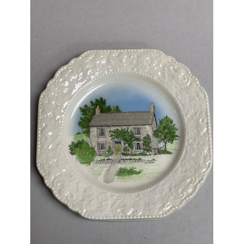 276 - Lot of 6 Burleigh Country Cottage Collectors Plates