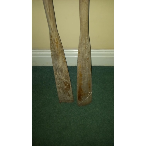 293 - Pair of Antique Rowing Oars