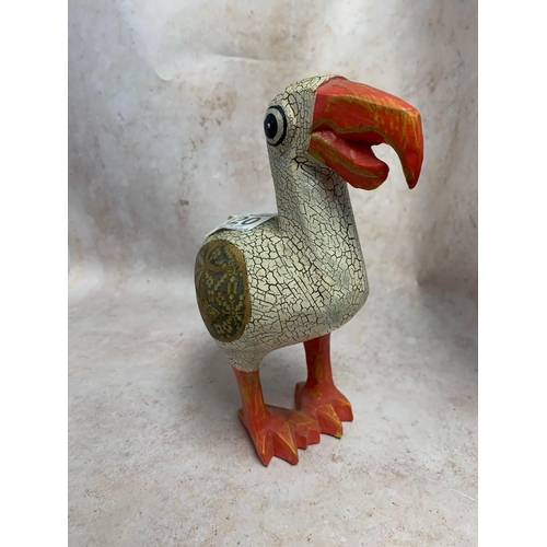 320 - Wooden Duck Figure