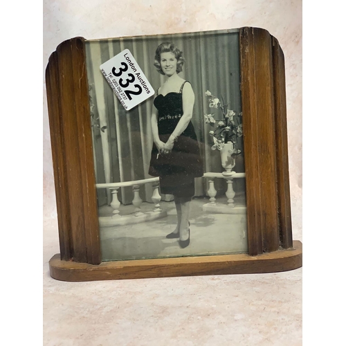 332 - 3 Antique Photo Frames