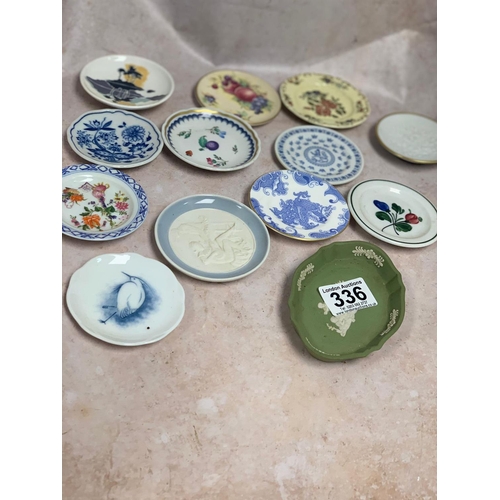 336 - Large Lot of Small Dishes incl. Wedgwood etc