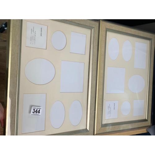 344 - Pair of New John Lewis Picture Frames