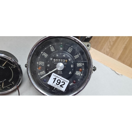 192 - 3 Smiths Classic Car Clocks