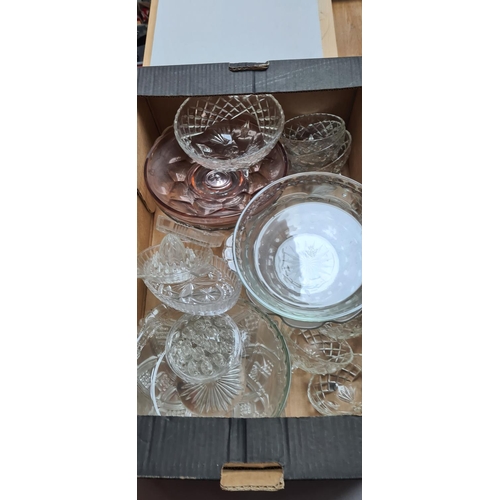 298 - Large Box of Good Quality Crystal etc