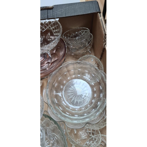 298 - Large Box of Good Quality Crystal etc